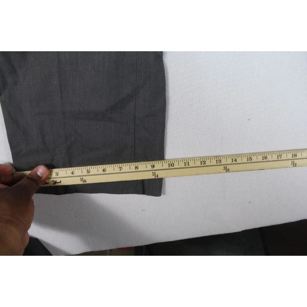 Banana Republic Pants Mens 34x34 Gray Excellent Classic Fit Chambray Cotton